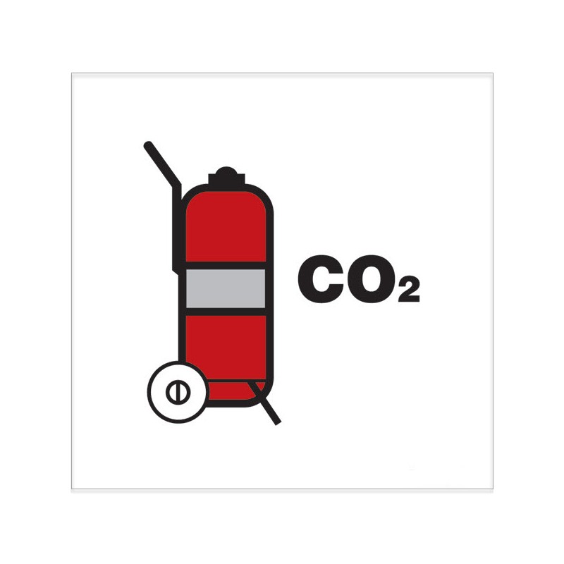 Carro Extintor CO2 150x150mm