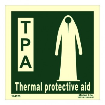 IMO Traje de Protección Térmica 150x150mm