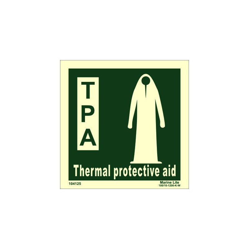 IMO Traje de Protección Térmica 150x150mm
