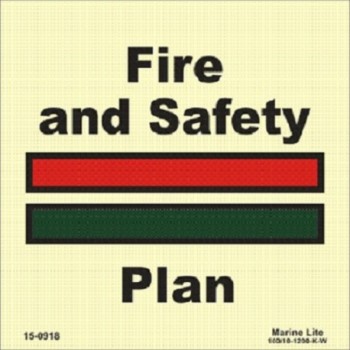 Feuer- und Sicherheitsplan 150x150mm