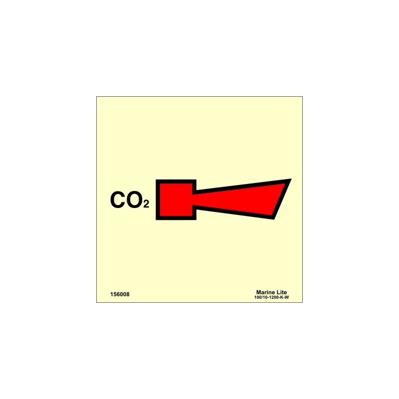Sirena de CO2 150x150mm