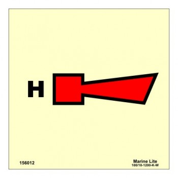 Halon Siren 150x150mm