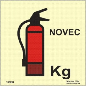 Novec-Feuerlöscher 150x150mm