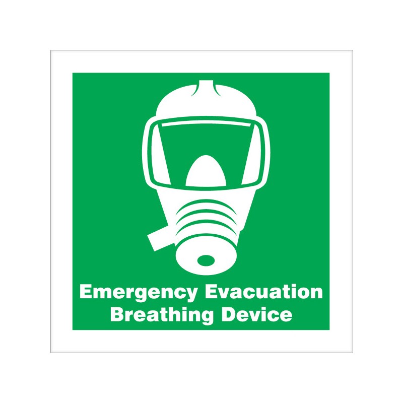 IMO Signal Emergency Evacuation Breathing Device Photoluminiscent