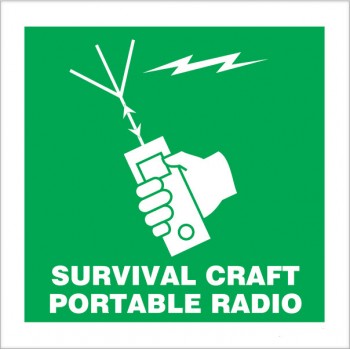 Survival Craft Portable Radio 150x150mm