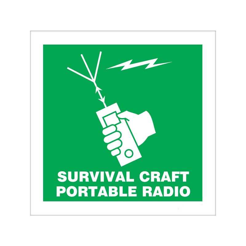 Survival Craft Portable Radio 150x150mm