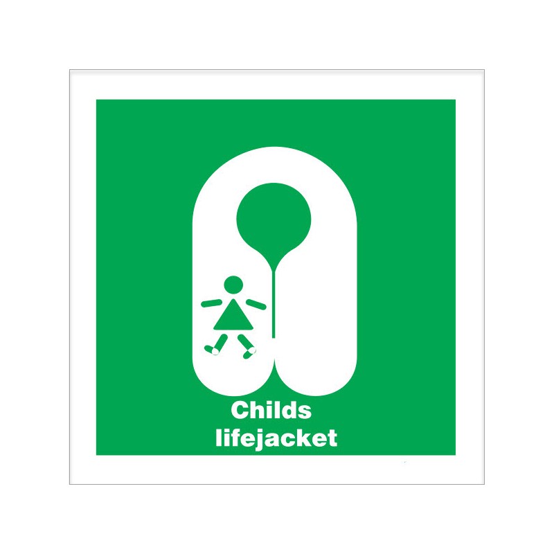 Child's Lifejacket 150x150mm