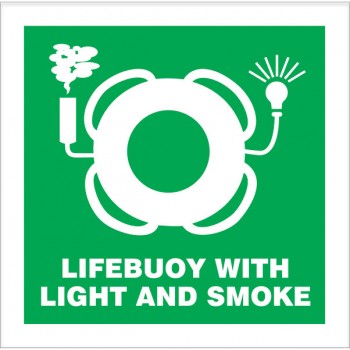 Lifebuoy with Light & Smoke 150x150mm