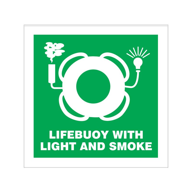 Lifebuoy with Light & Smoke 150x150mm