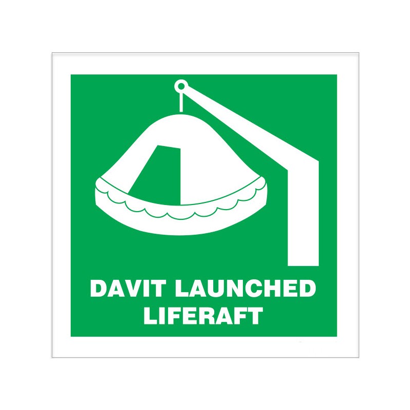 Davit Launched Liferaft 150x150mm