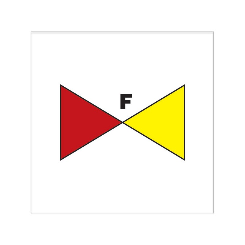 Valvula Hidrante Fotoluminiscente 15x15 cm