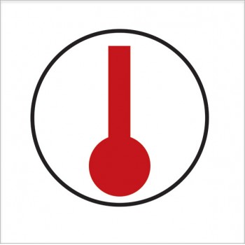 Temperaturdetektor 150x150mm