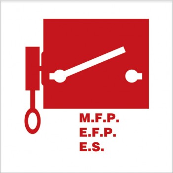 Remote Controlled Fire Pumps Or Emergency Switches 150x150mm