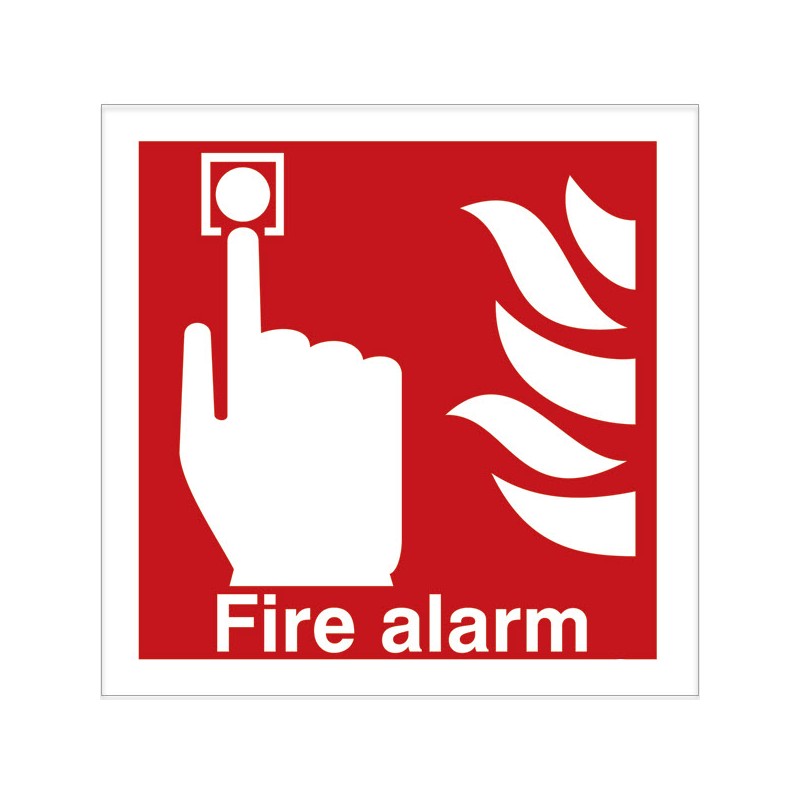 Fire Alarm F005 150x150mm