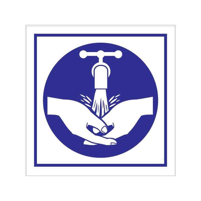 Wash Your Hands 150x150mm