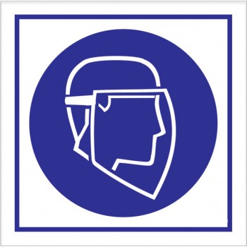 Wear Face Shield M013 150x150mm