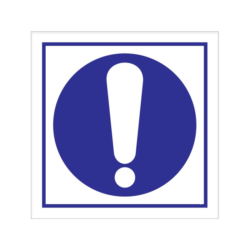 Attention! MM001 150x150mm