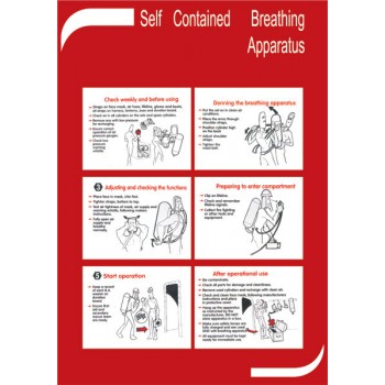 Self Contained Breathing Apparatus - Poster 50x35cm