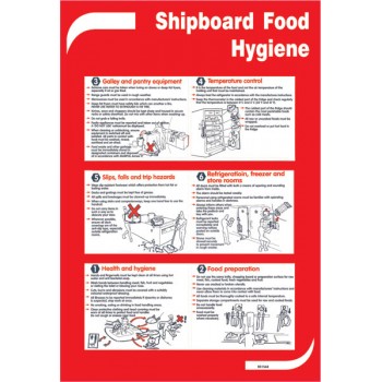 Shipboard Food Hygiene - Poster 50x35cm