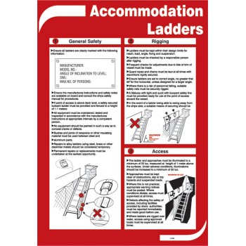 Accomodation Ladders  - Poster 50x35cm