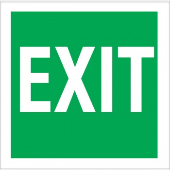 EXIT Point Photoluminiscent