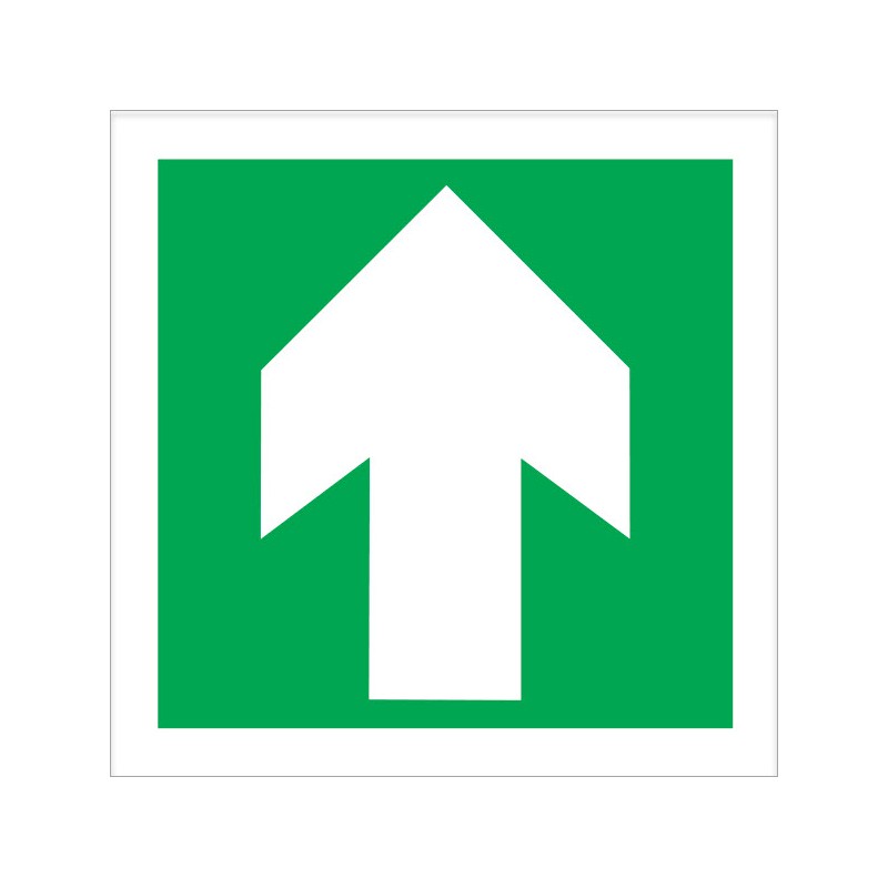 Direction Arrow Photoluminiscent
