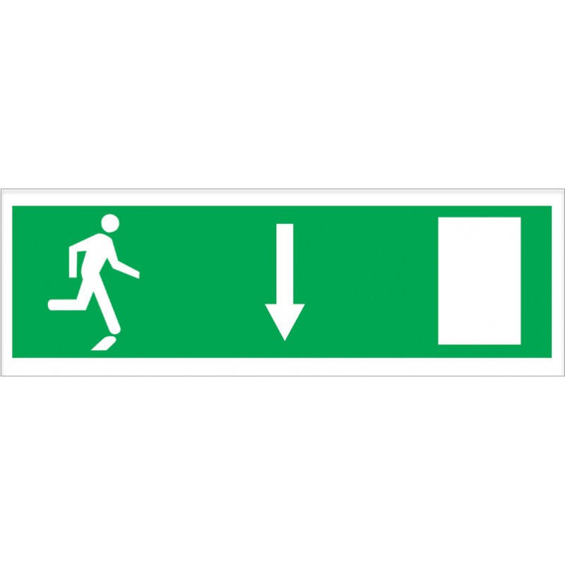 Man Running Down Photoluminiscent