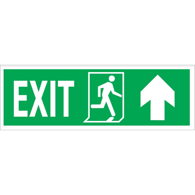 Exit Left-man Run Right-arrow Up Photoluminiscent