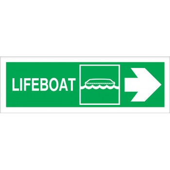 Lifeboat Side Right 10x30 cm